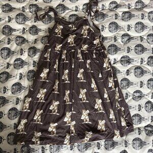 Kate Quinn Organics Girl  Bamboo Love California Bear Dress 7 years